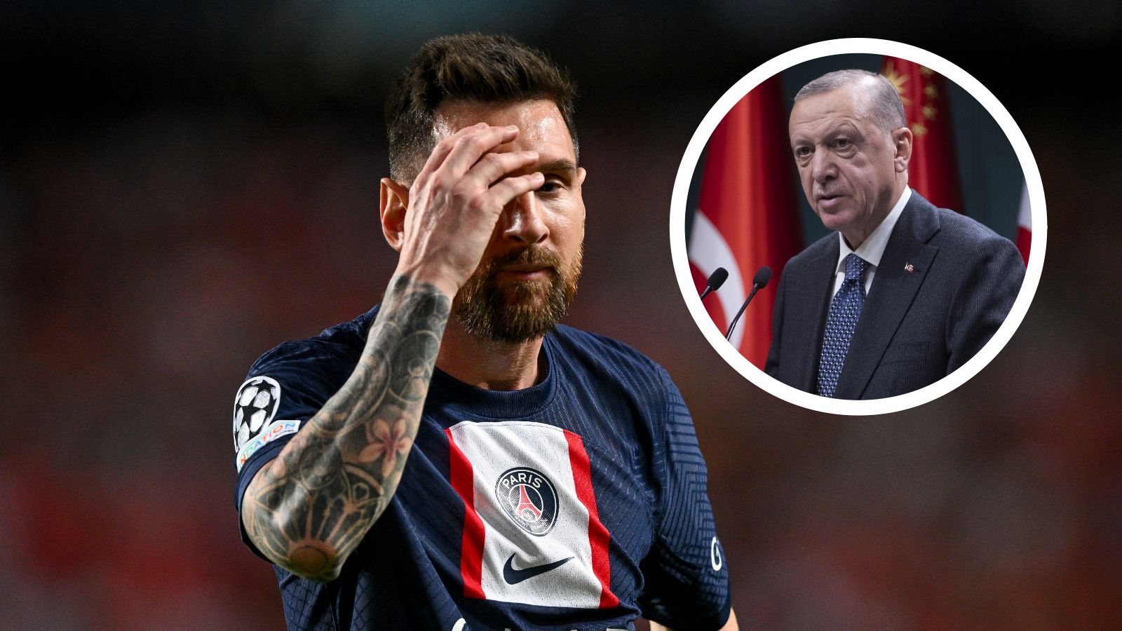 Lionel Messi & Recep Tayyip Erdoğan