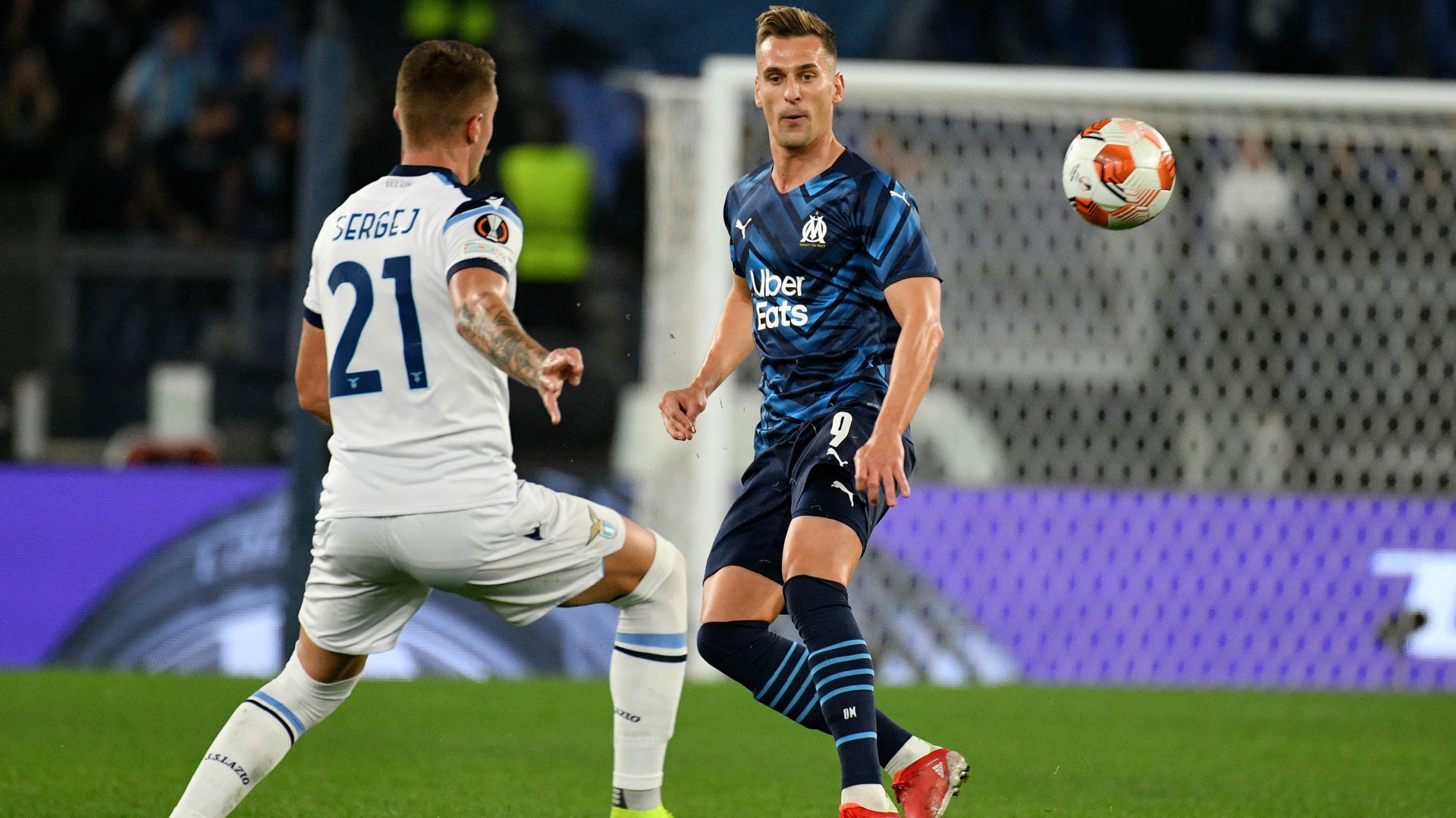 Arkadiusz Milik Lazio UEFA Europa League 21102021