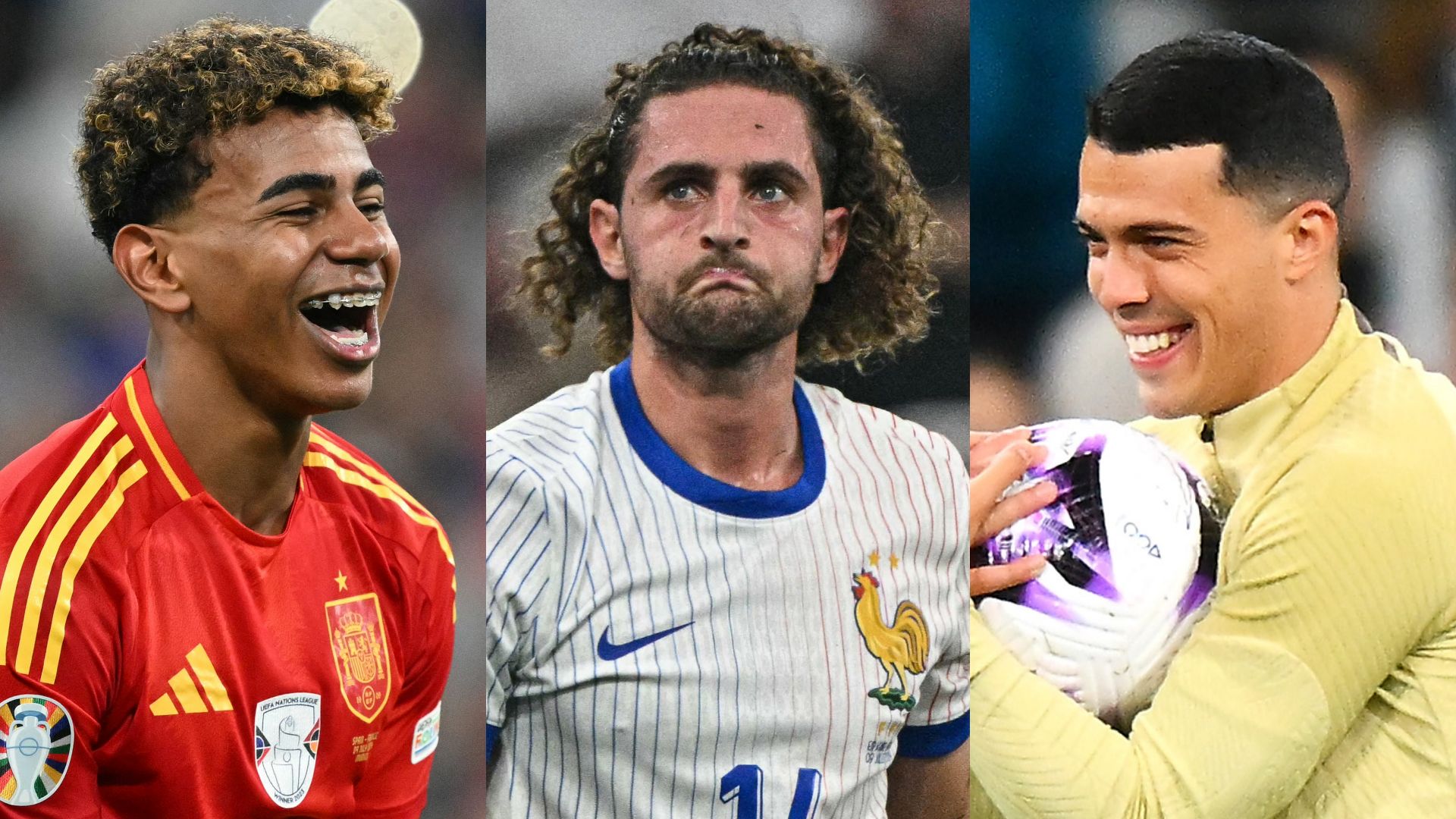 GFX Lamine Yamal Adrien Rabiot Pedro Porro Euro 2024
