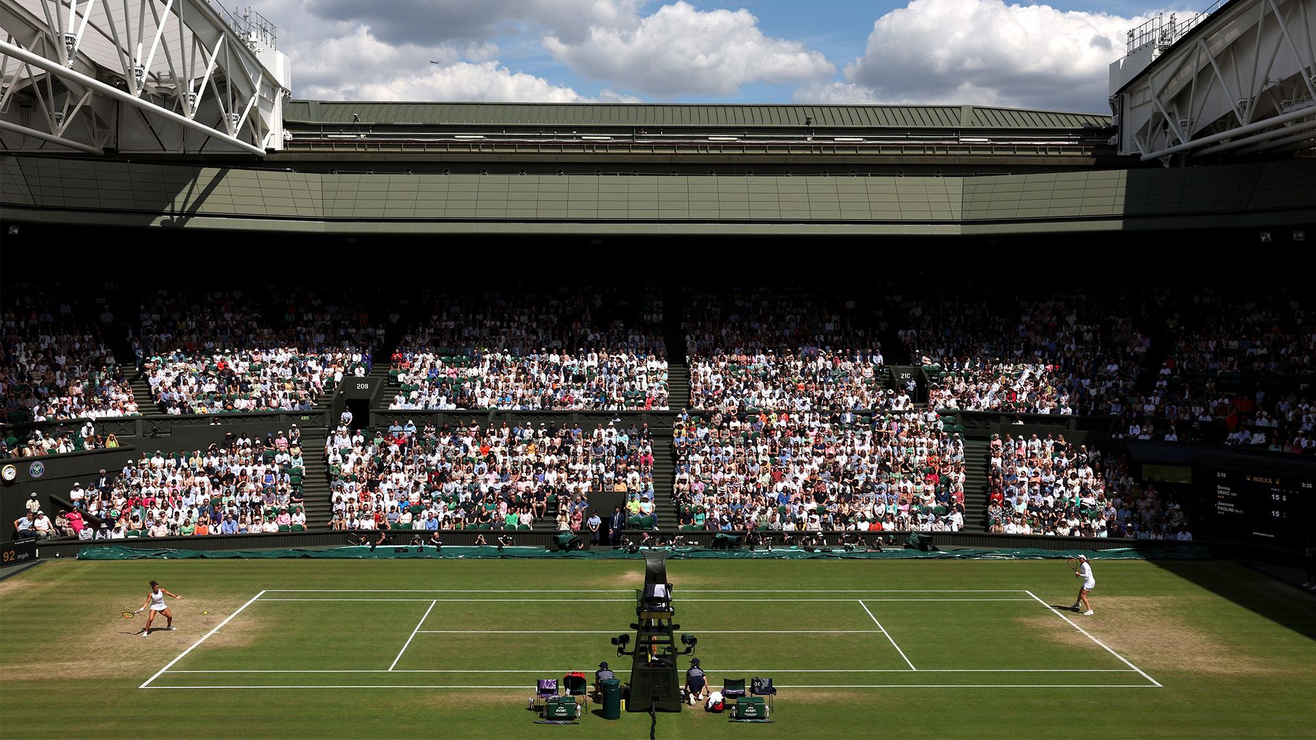 Wimbledon 2024 court view 