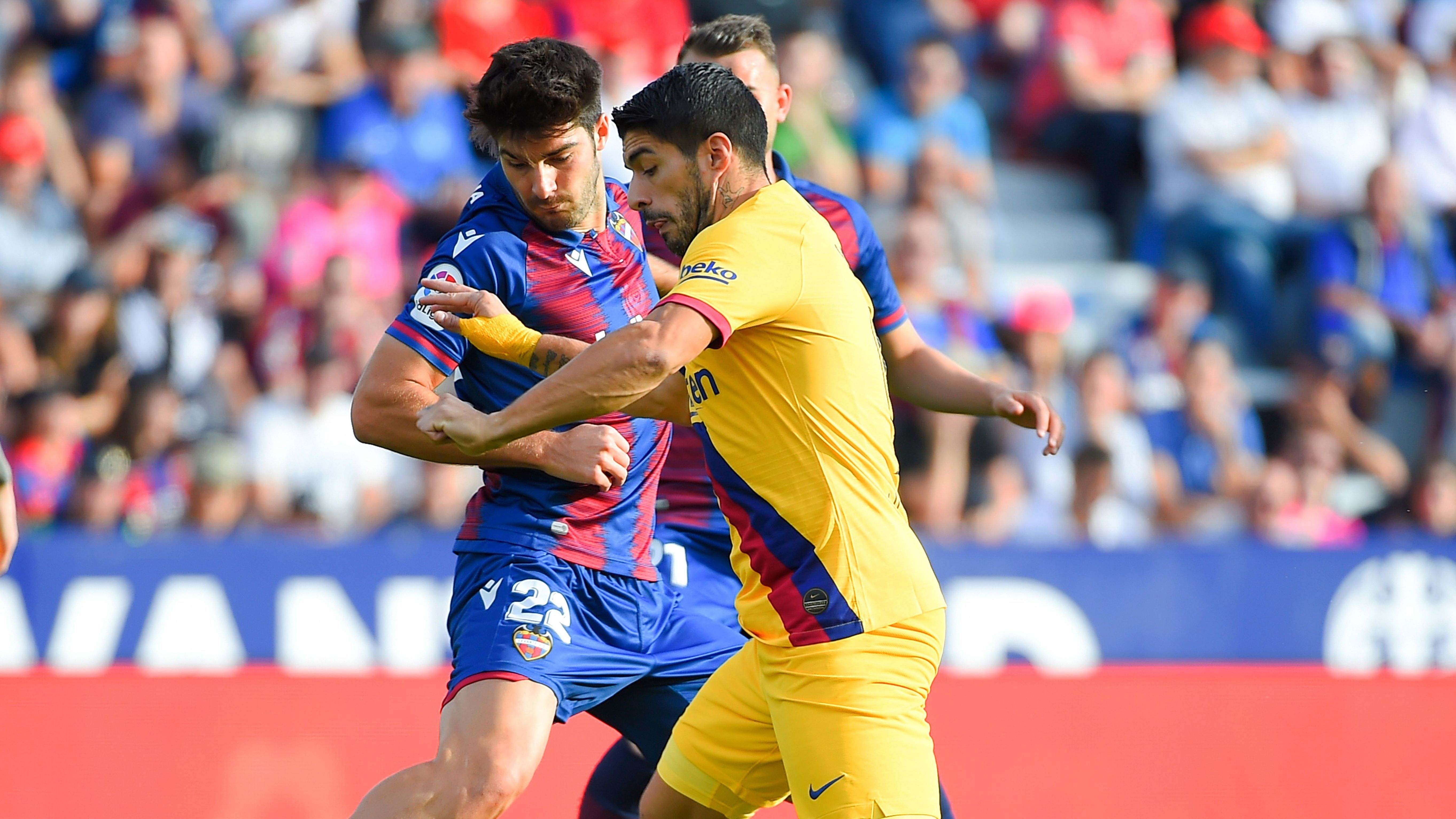 Luis Suarez Gonzalo Melero Levante Barcelona LaLiga 02112019