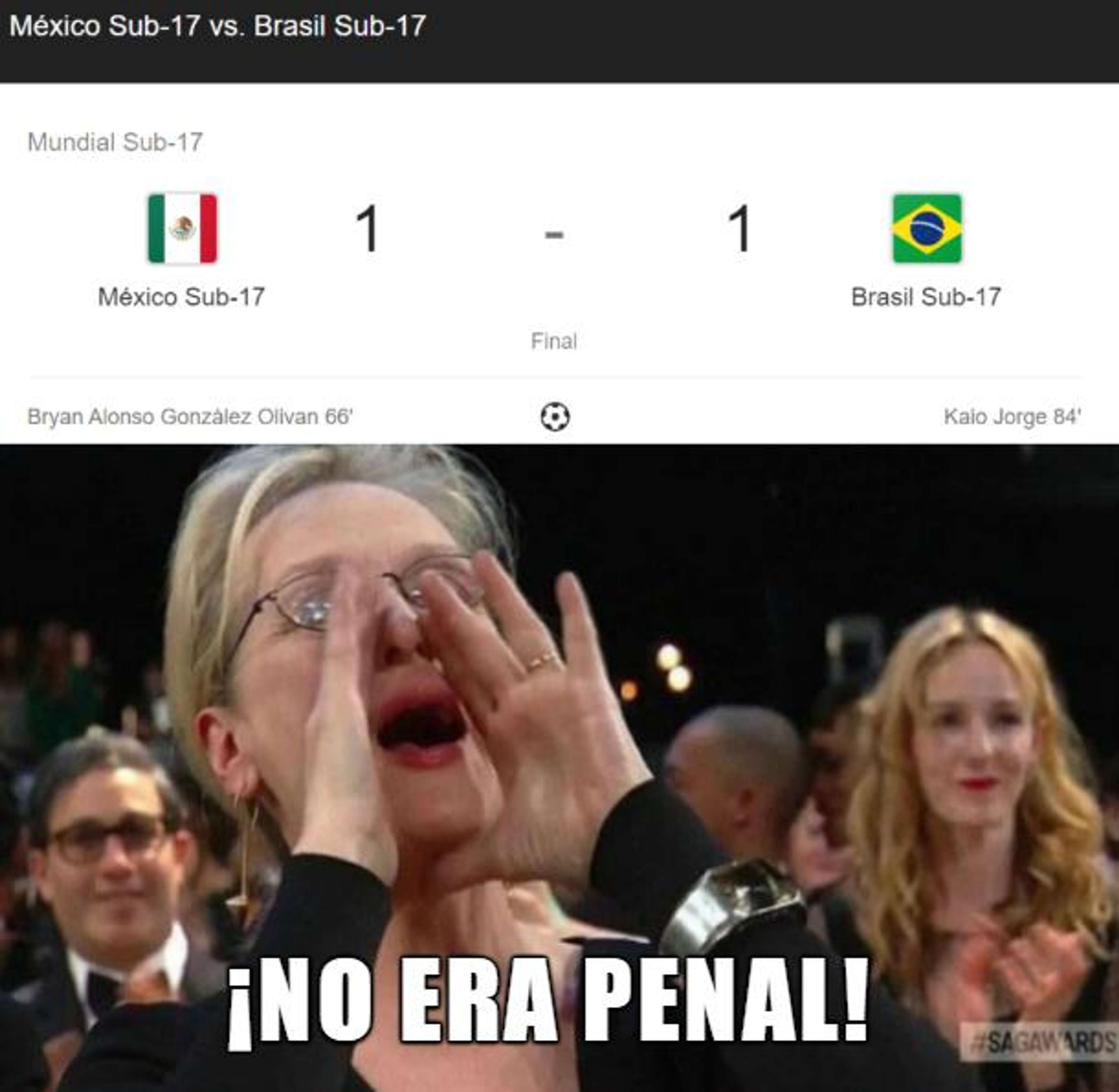 Memes México vs Brasil