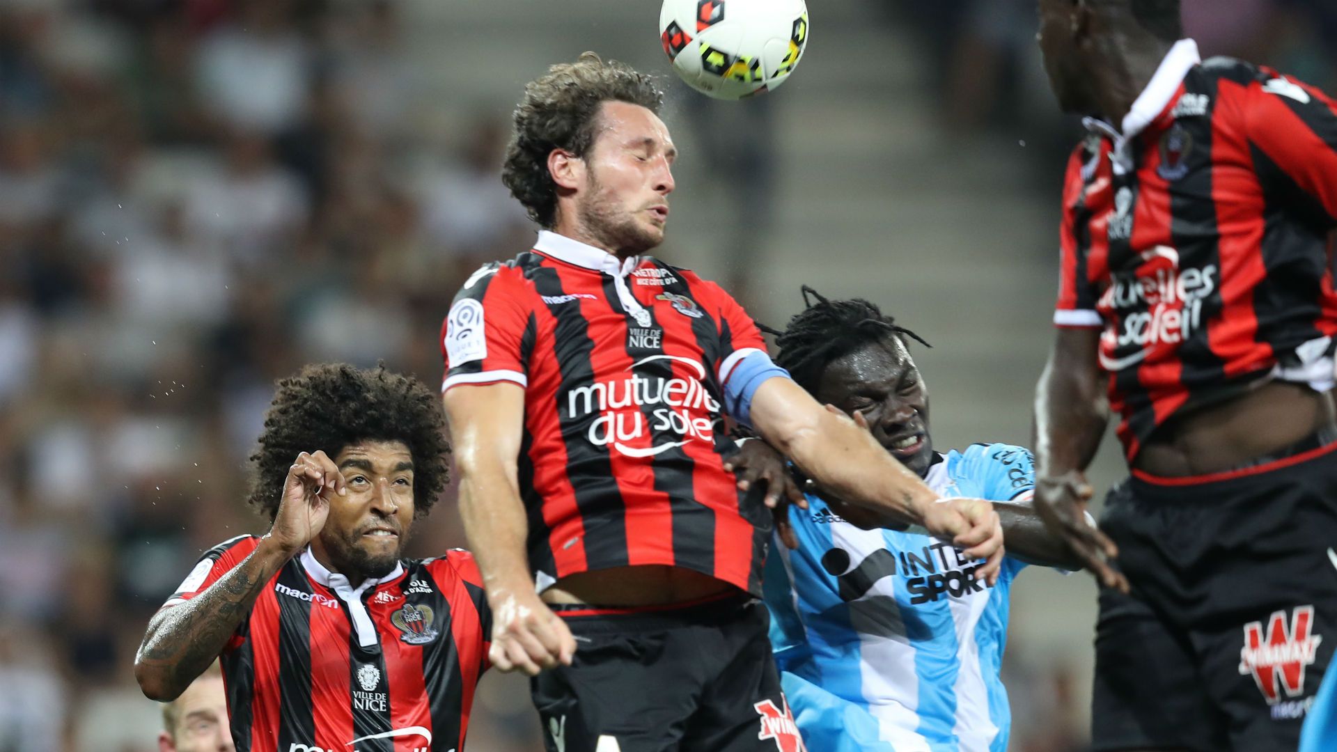 Paul Baysse Bafetimbi Gomis Nice Marseille Ligue 1 11092016