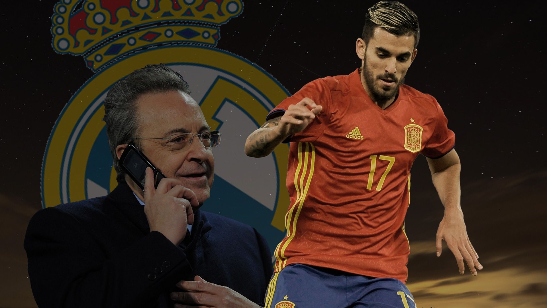 GFX Dani Ceballos Real Madrid 10072017