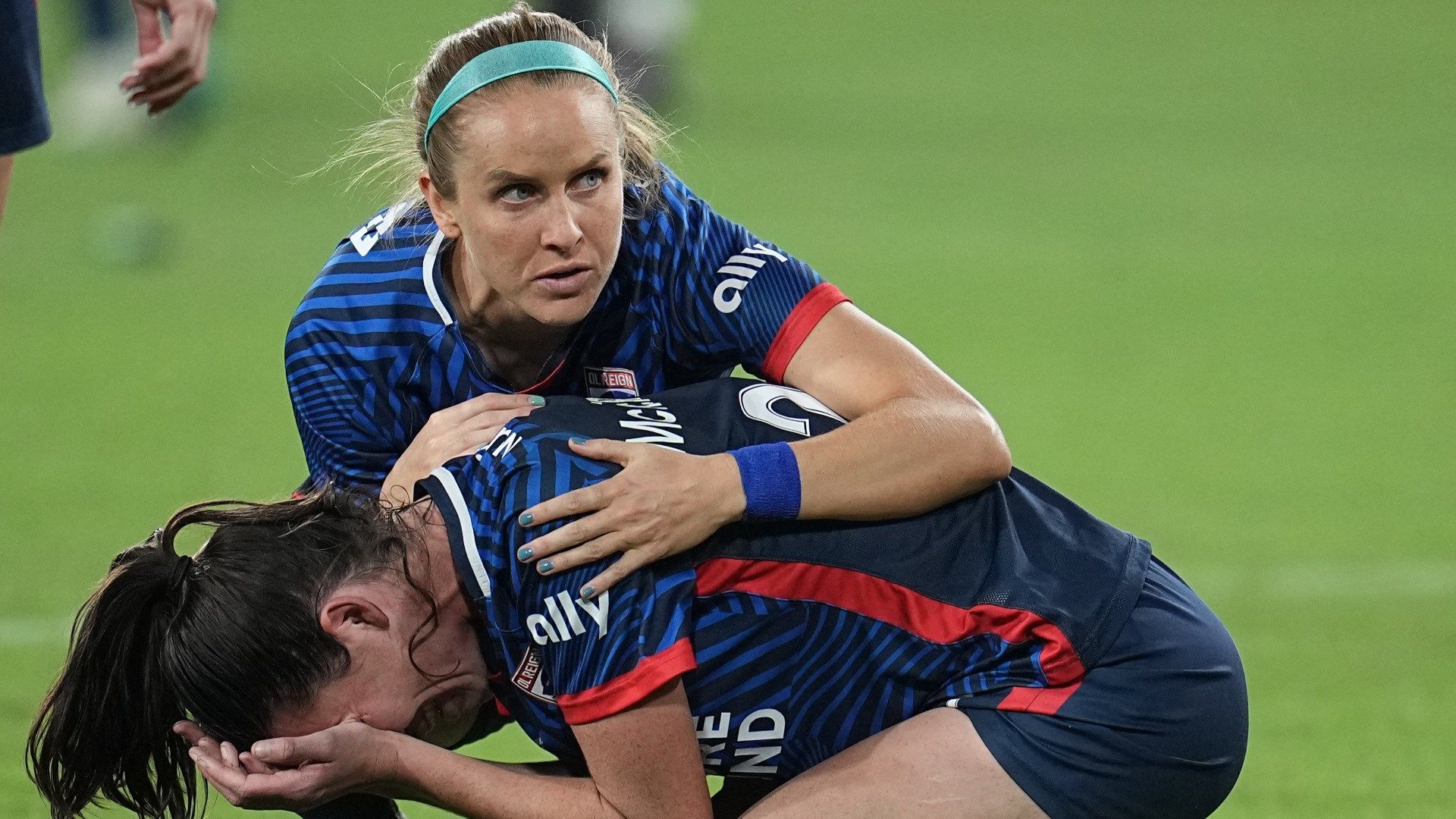 Phoebe McClernon OL Reign 2023 NWSL final