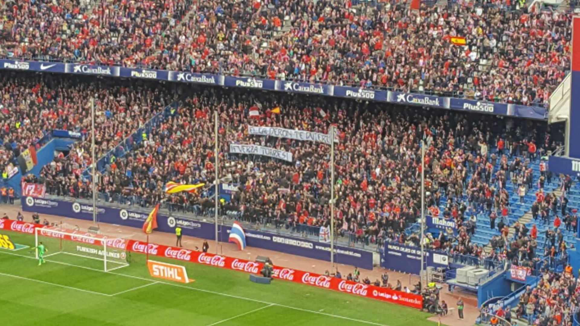 Vicente Calderon Atletico Madrid Valencia La Liga
