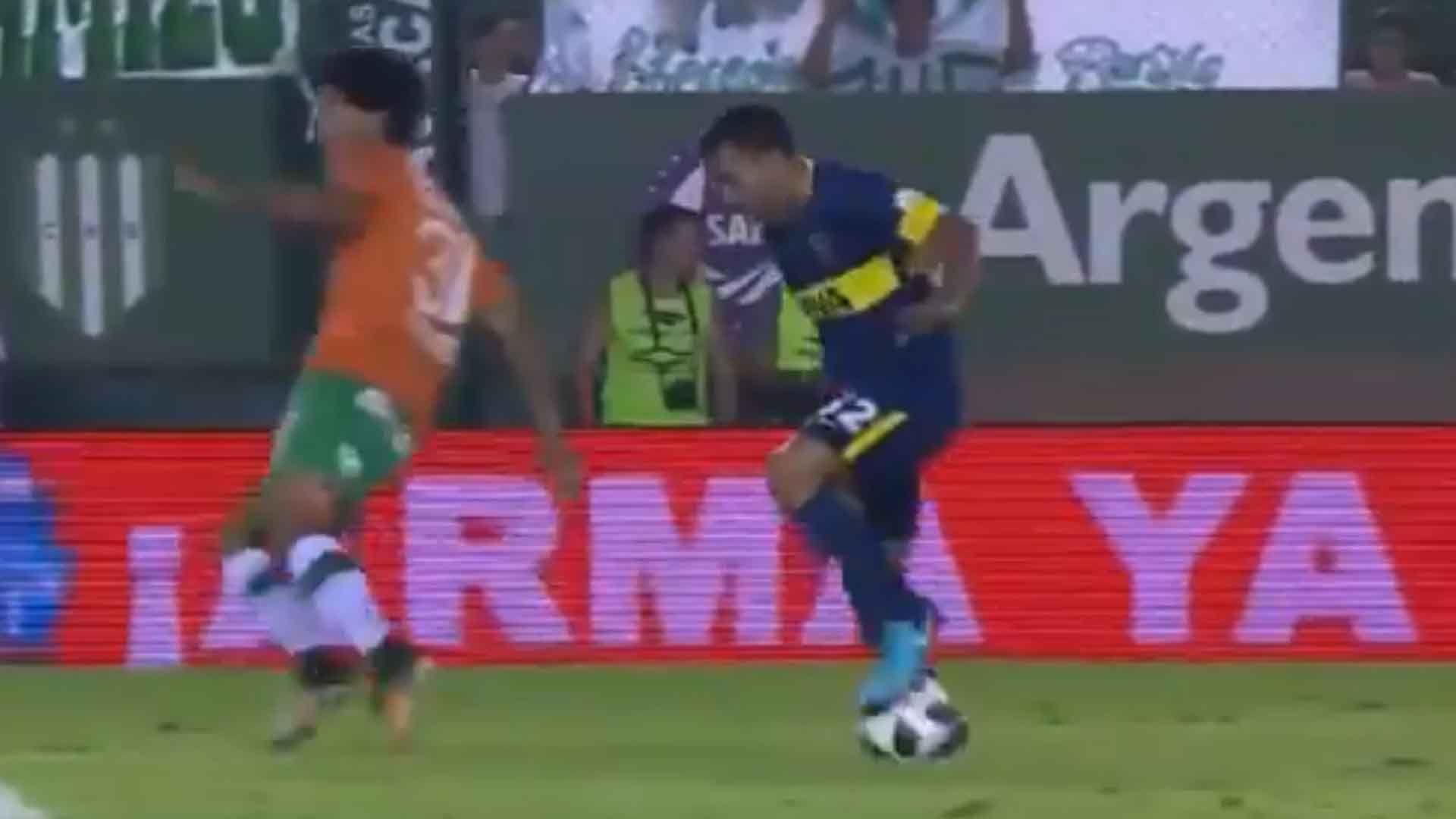 CAPTURA TV Banfield Boca Tevez lujo 180218