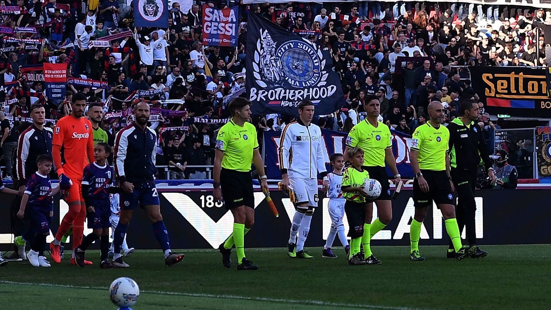 Bologna Lecce referee Serie A