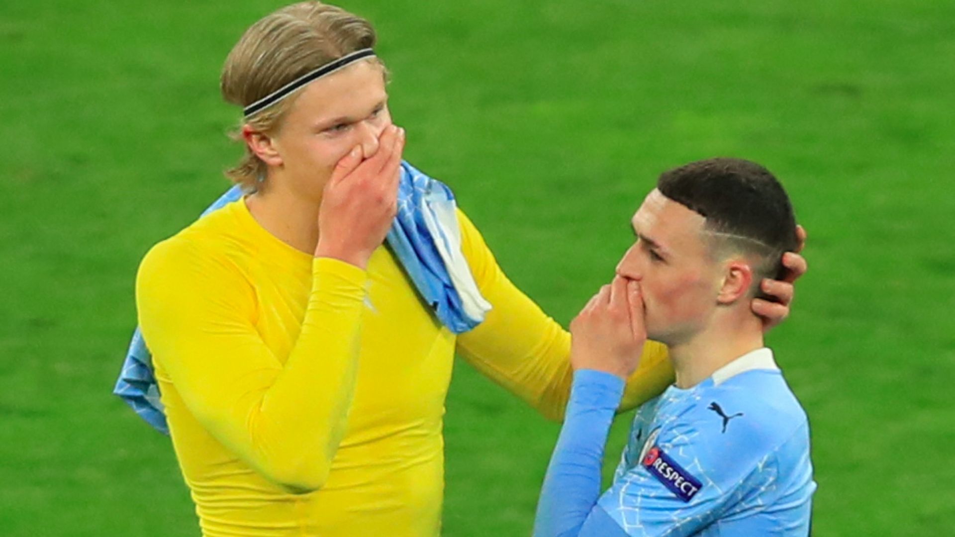 Haaland Foden Manchester City