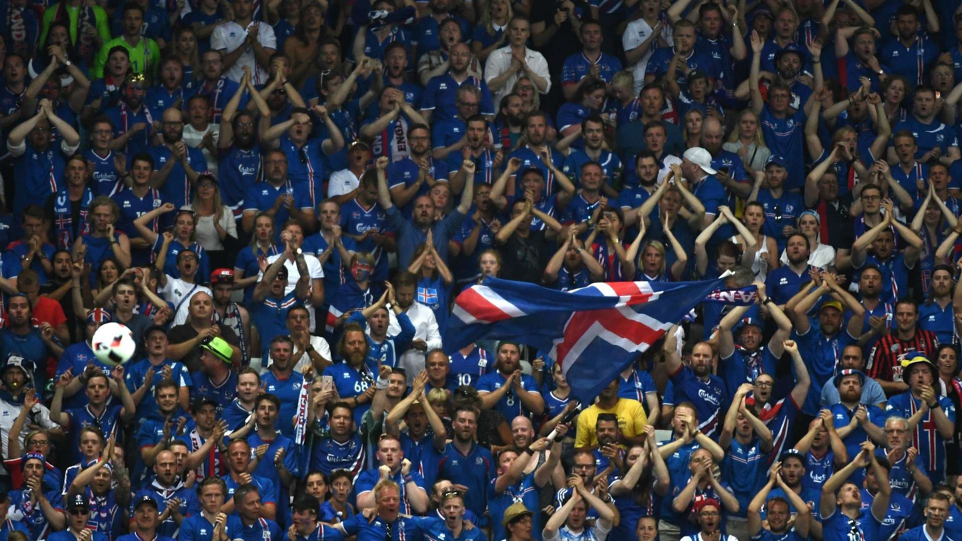 Iceland fans Euro 2016