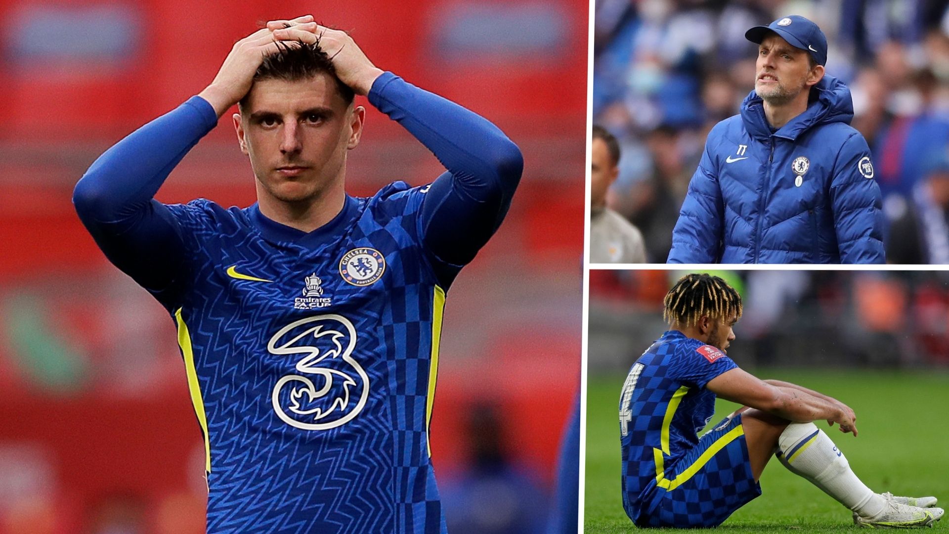 Mason Mount Thomas Tuchel Reece James Chelsea FA Cup 2021 GFX
