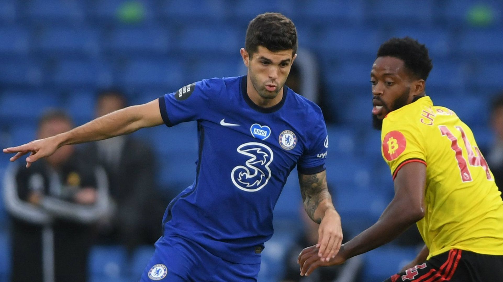 Christian Pulisic Chelsea vs Watford Premier League 2019-20
