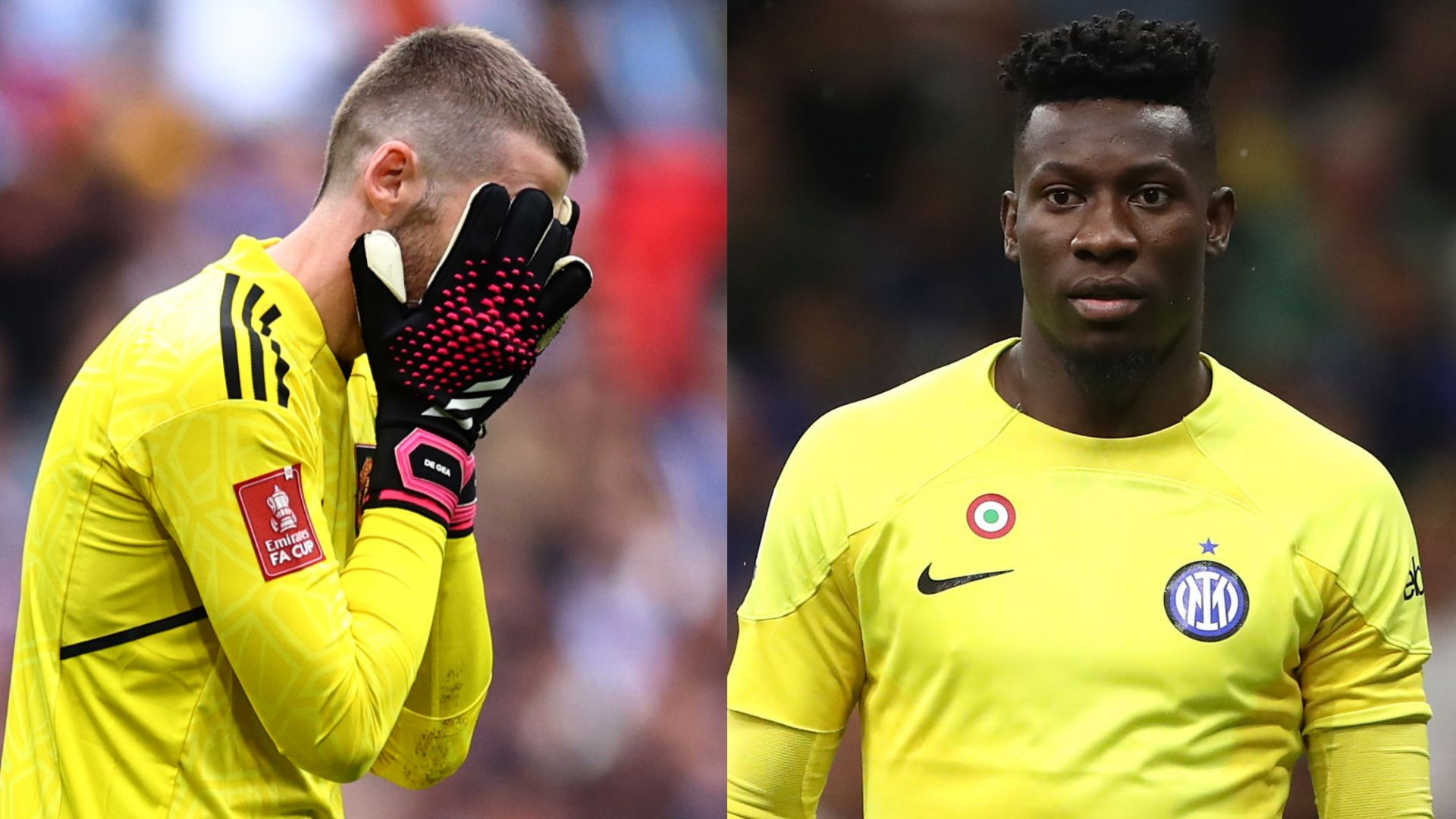 David de Gea Andre Onana