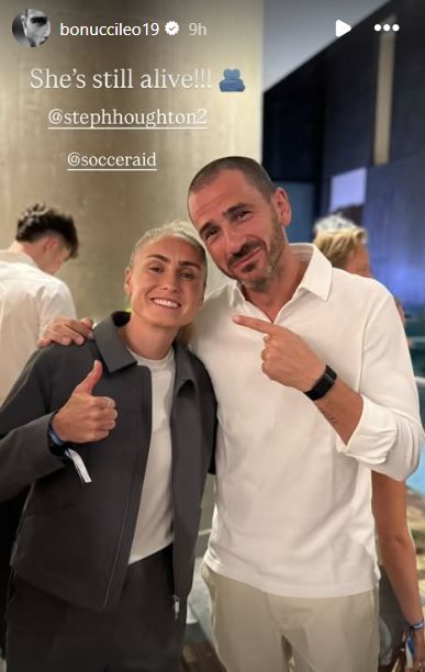 Leonardo Bonucci Steph Houghton
