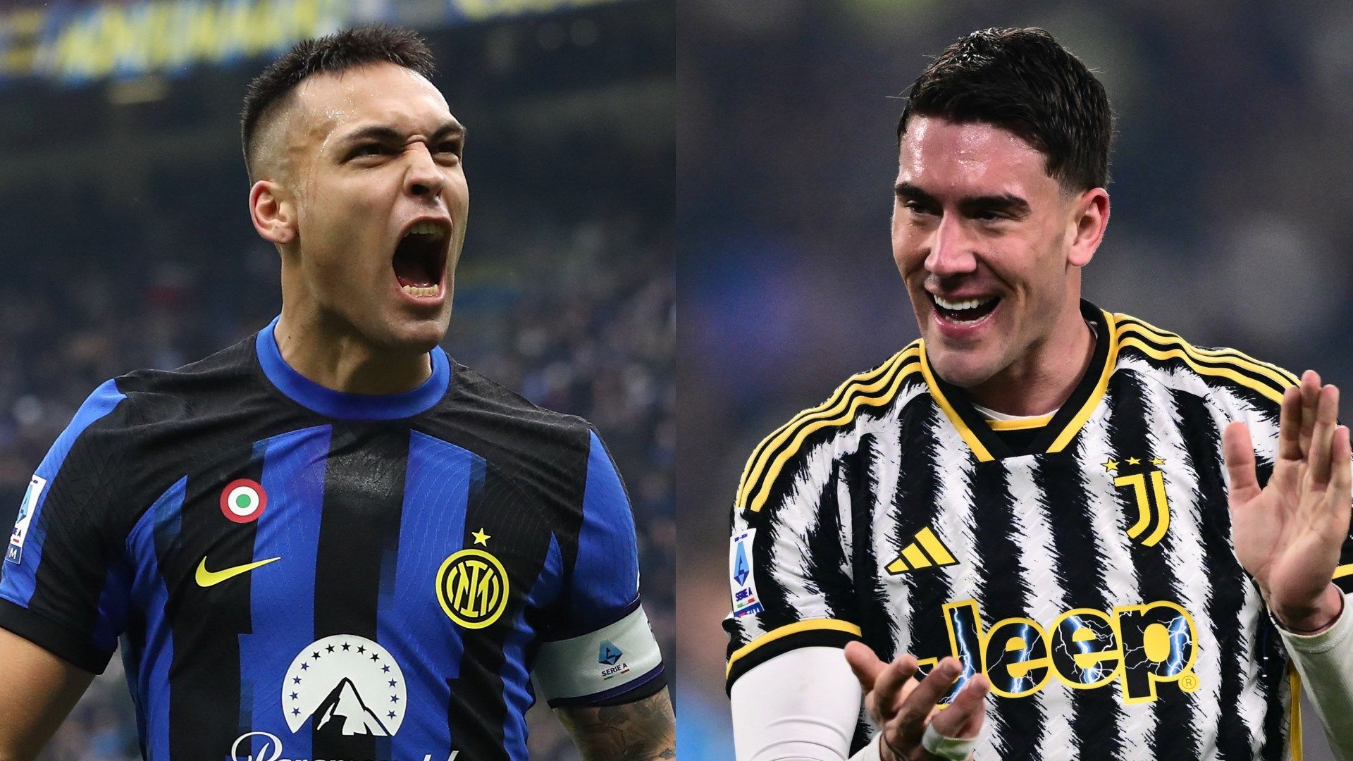 Inter-Juventus, è sfida tra bomber: Lautaro Martinez contro Vlahovic | Goal.com Italia