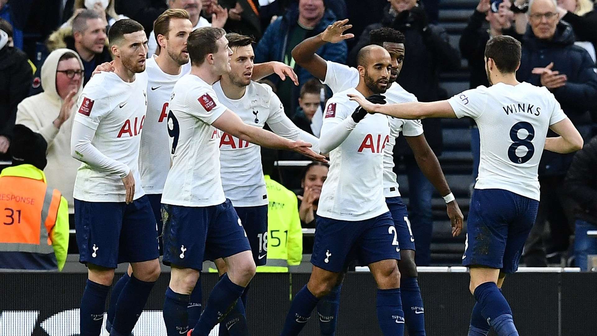 Lucas Moura Tottenham Morecambe FA Cup 2021-22