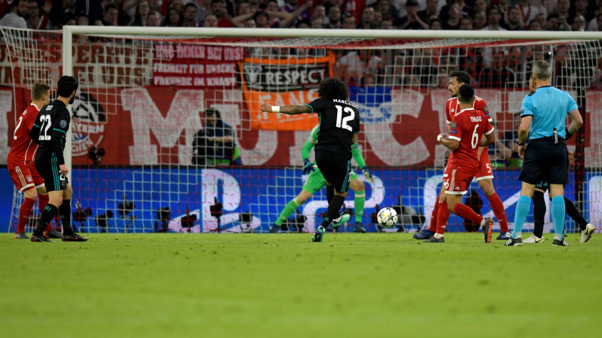 Marcelo Bayern Real Champions League