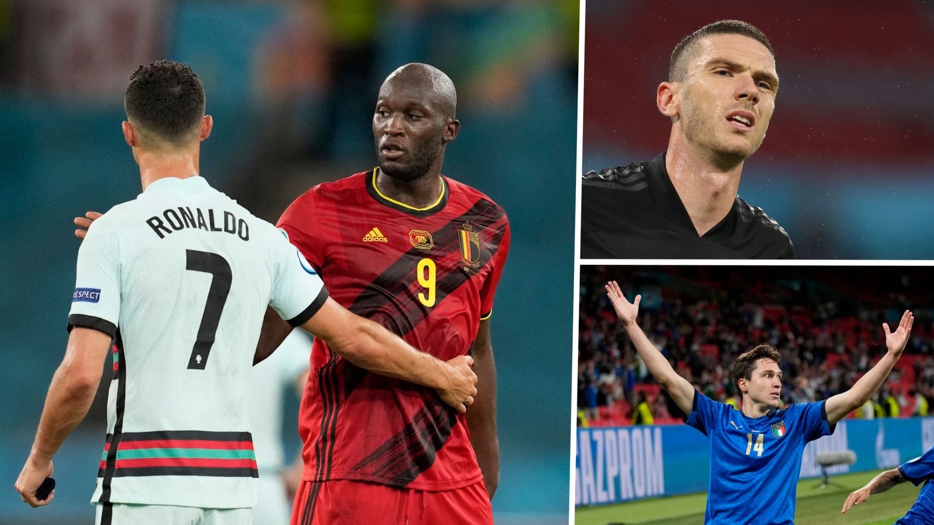 Ronaldo, Lukaku, Gosens