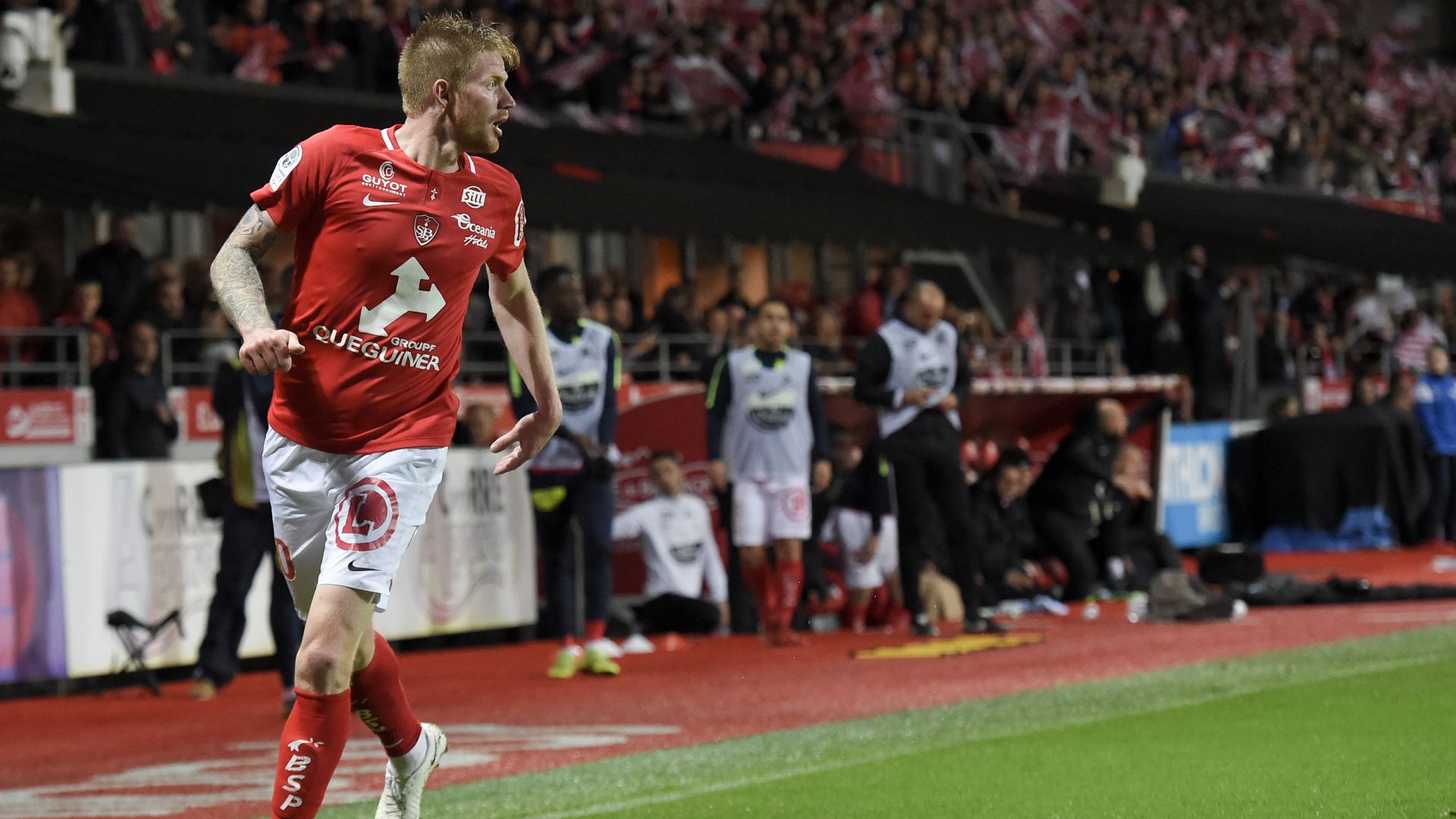 Gaëtan Charbonnier, Stade Brestois, 2018-2019