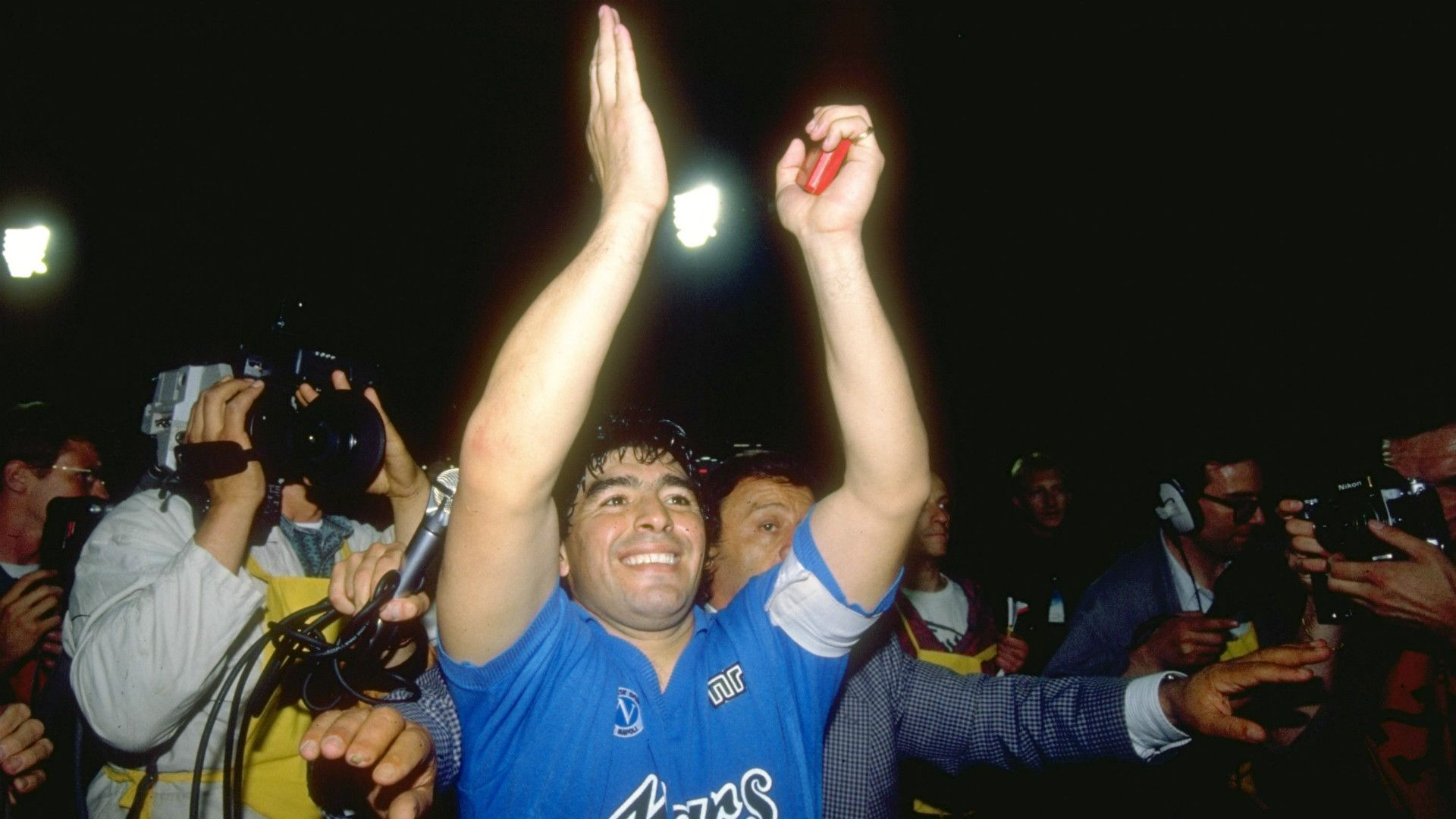 DIEGO MARADONA NAPOLI 17051989