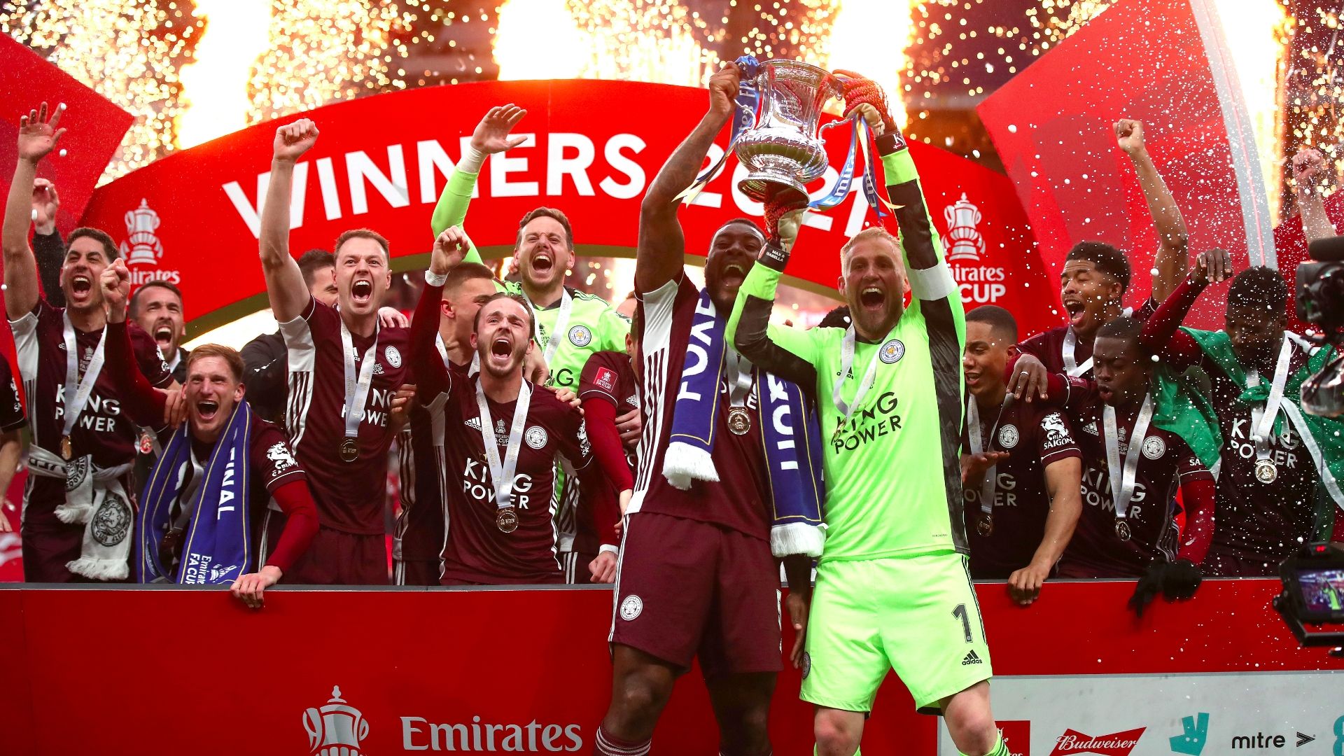 El Leicester, campeón de la FA Cup