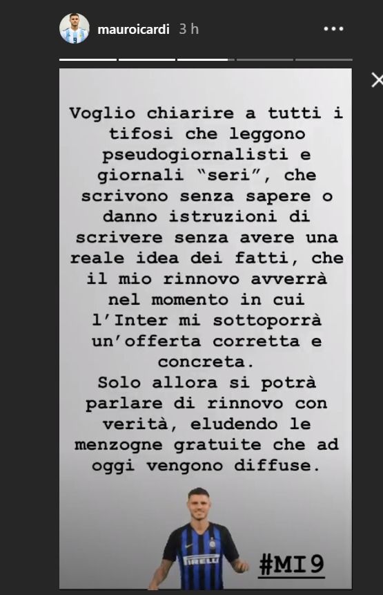 Instagram Icardi