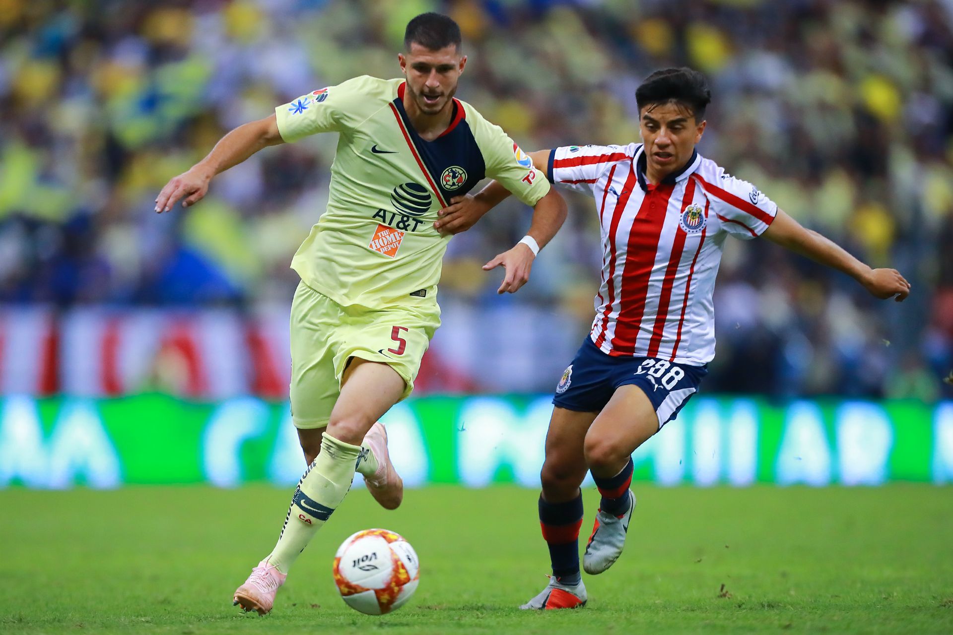 América Chivas Guido Rodríguez Fernando Beltrán