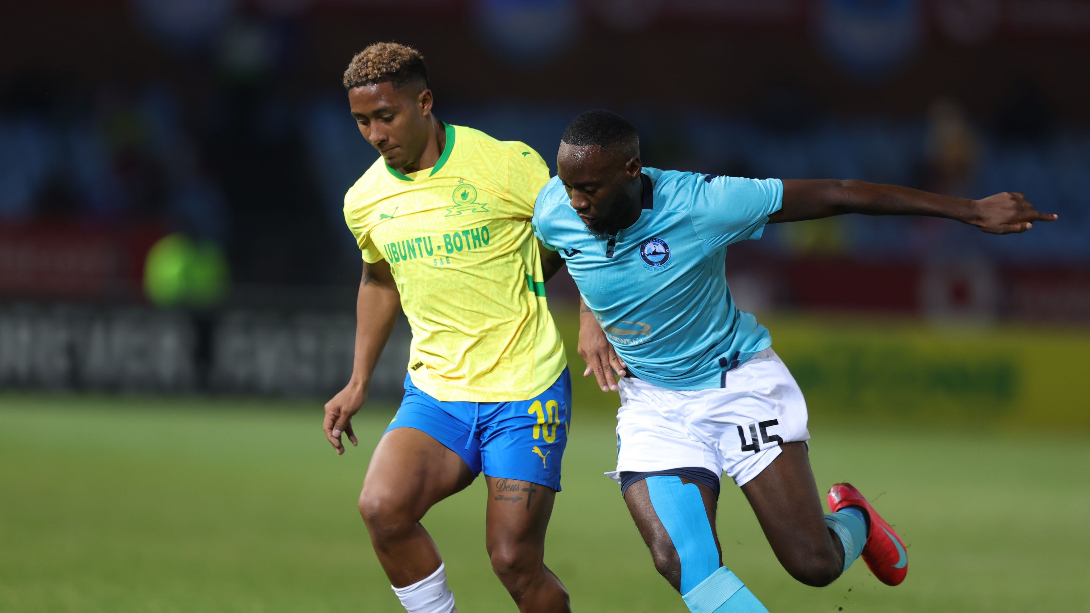 Lucas Ribeiro, Mamelodi Sundowns, Somila Ntsundwana, Richards Bay, April 2025