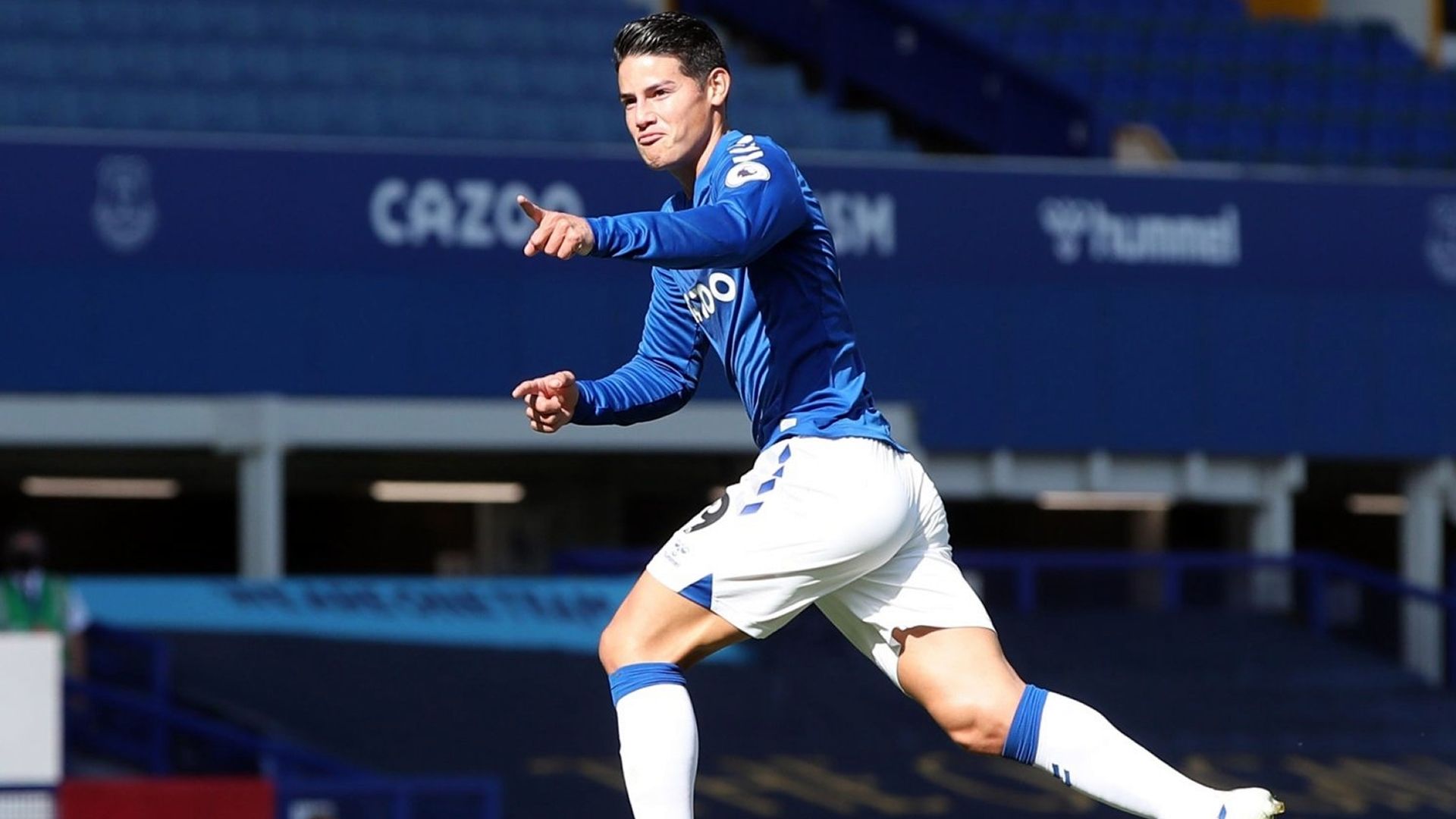 James Rodríguez Everton Premier League 2020