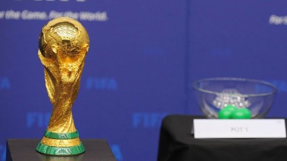 World cup trophy world cup draw