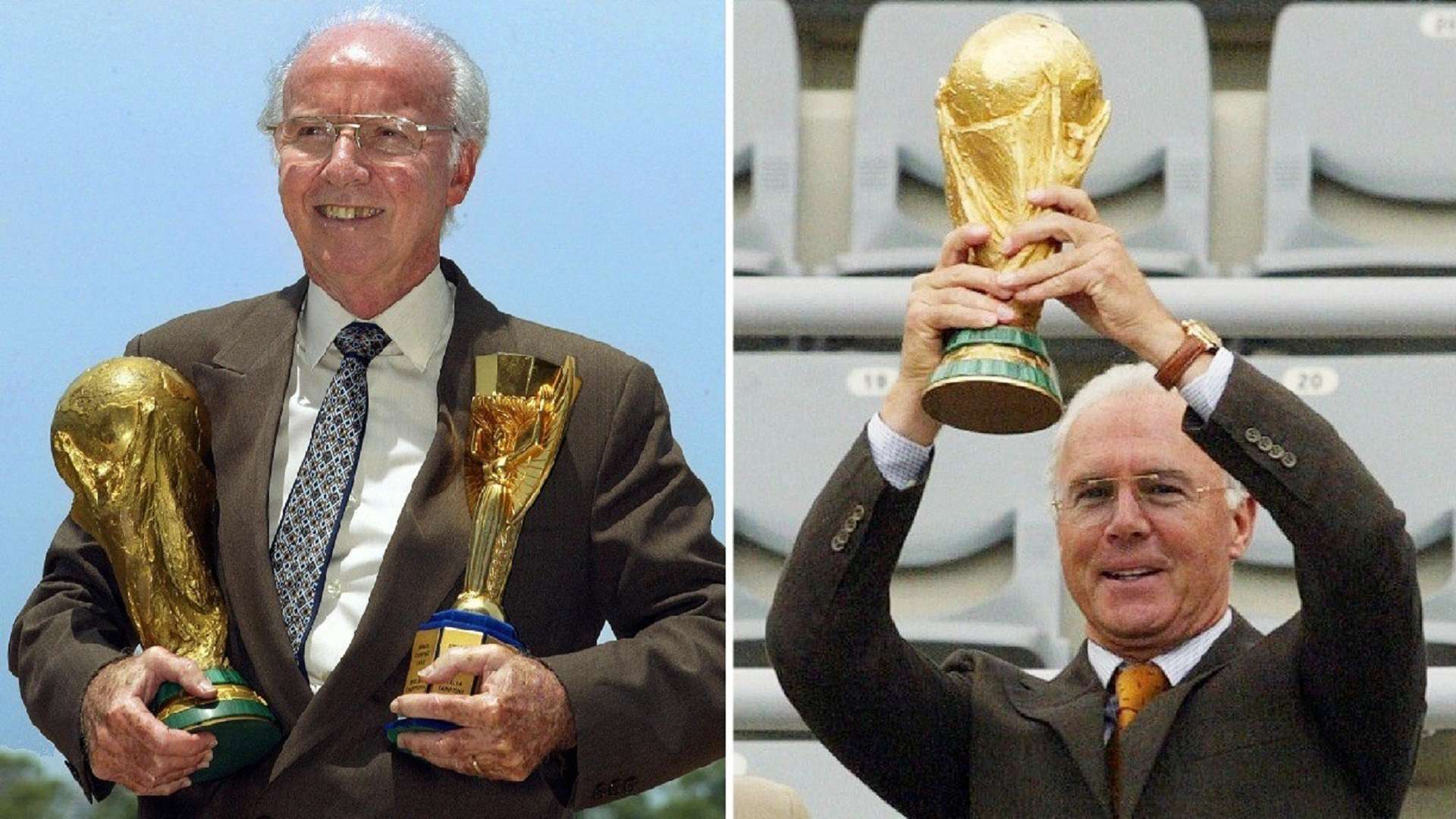 Mario Zagallo - Franz Beckenbauer - World Cup