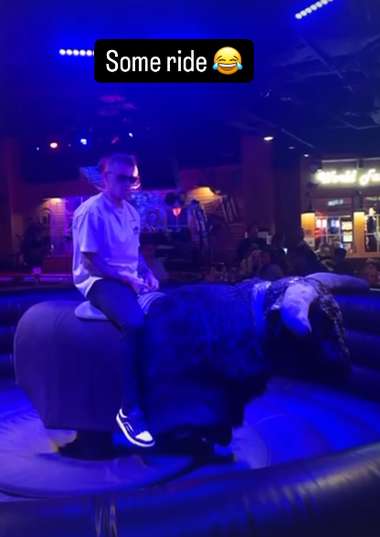 James McClean bucking bronco Las Vegas 2025