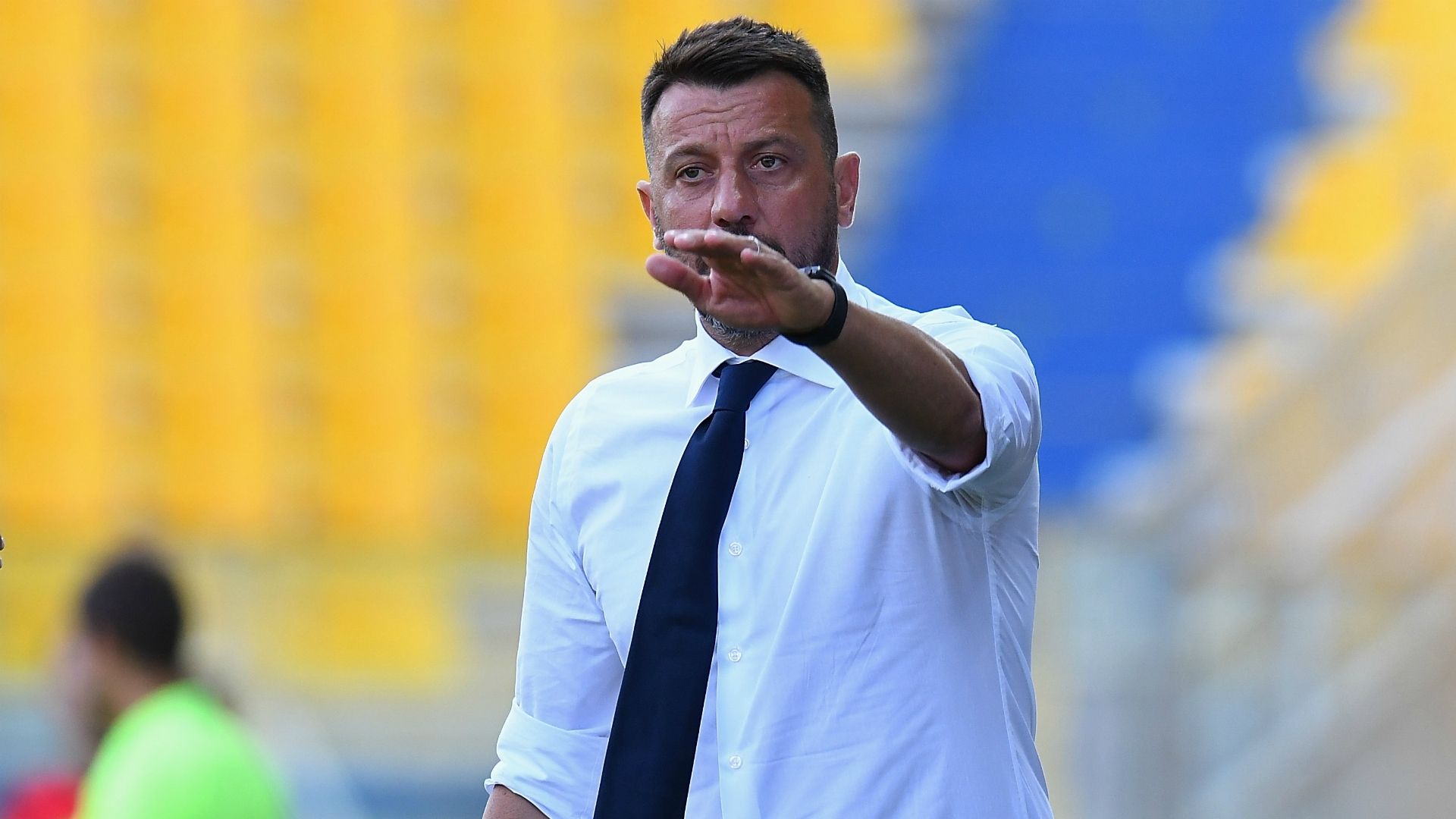 Roberto D'Aversa Parma Venezia Coppa Italia 08172019