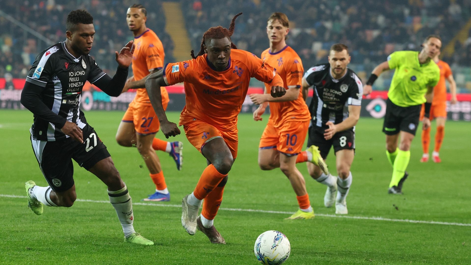 Moise Kean Udinese Fiorentina