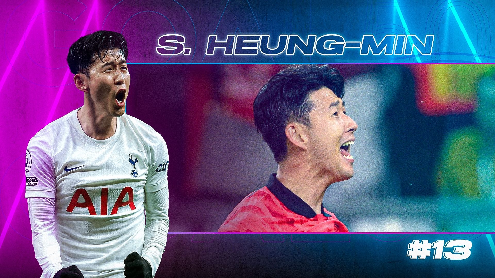 GOAL50 2022 Son Heung Min GFX Ranking