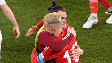 Aaron Ramsey Gareth Bale Wales World Cup 2022