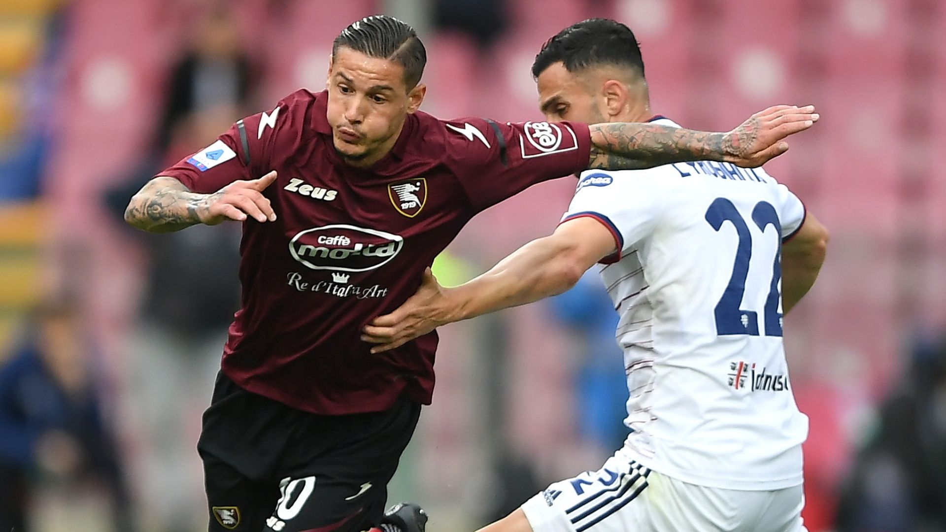 Mazzocchi Lykogiannis Salernitana Cagliari
