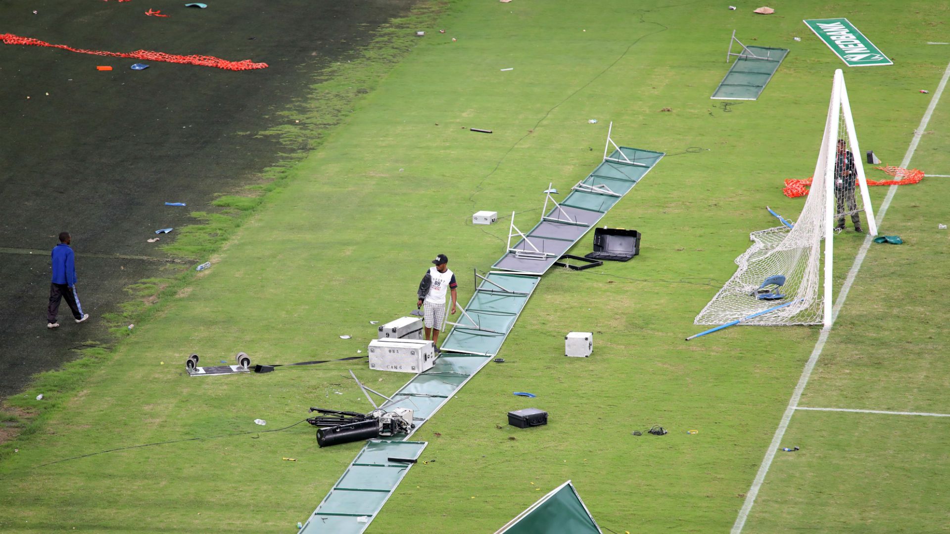 Moses Mabhida Stadium vandalised