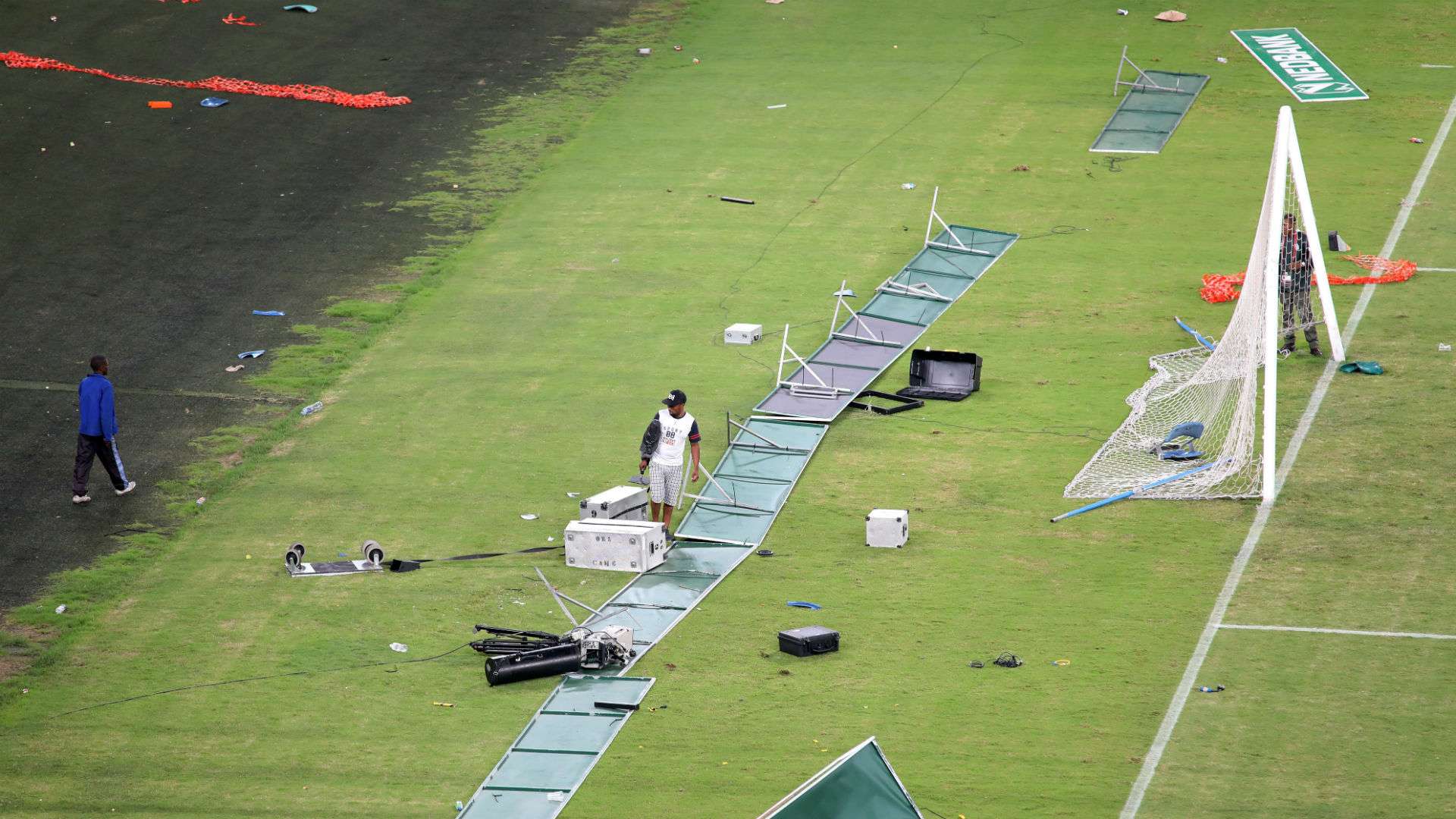 Moses Mabhida Stadium vandalised