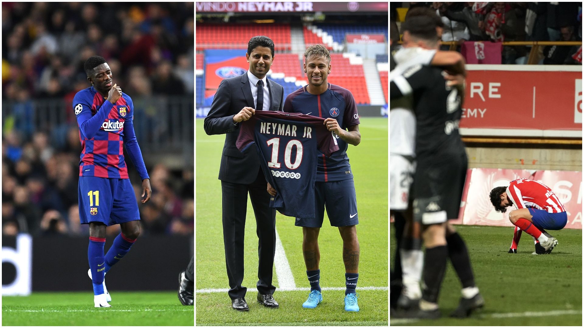 Neymar Joao Feliex Ousmane Dembele