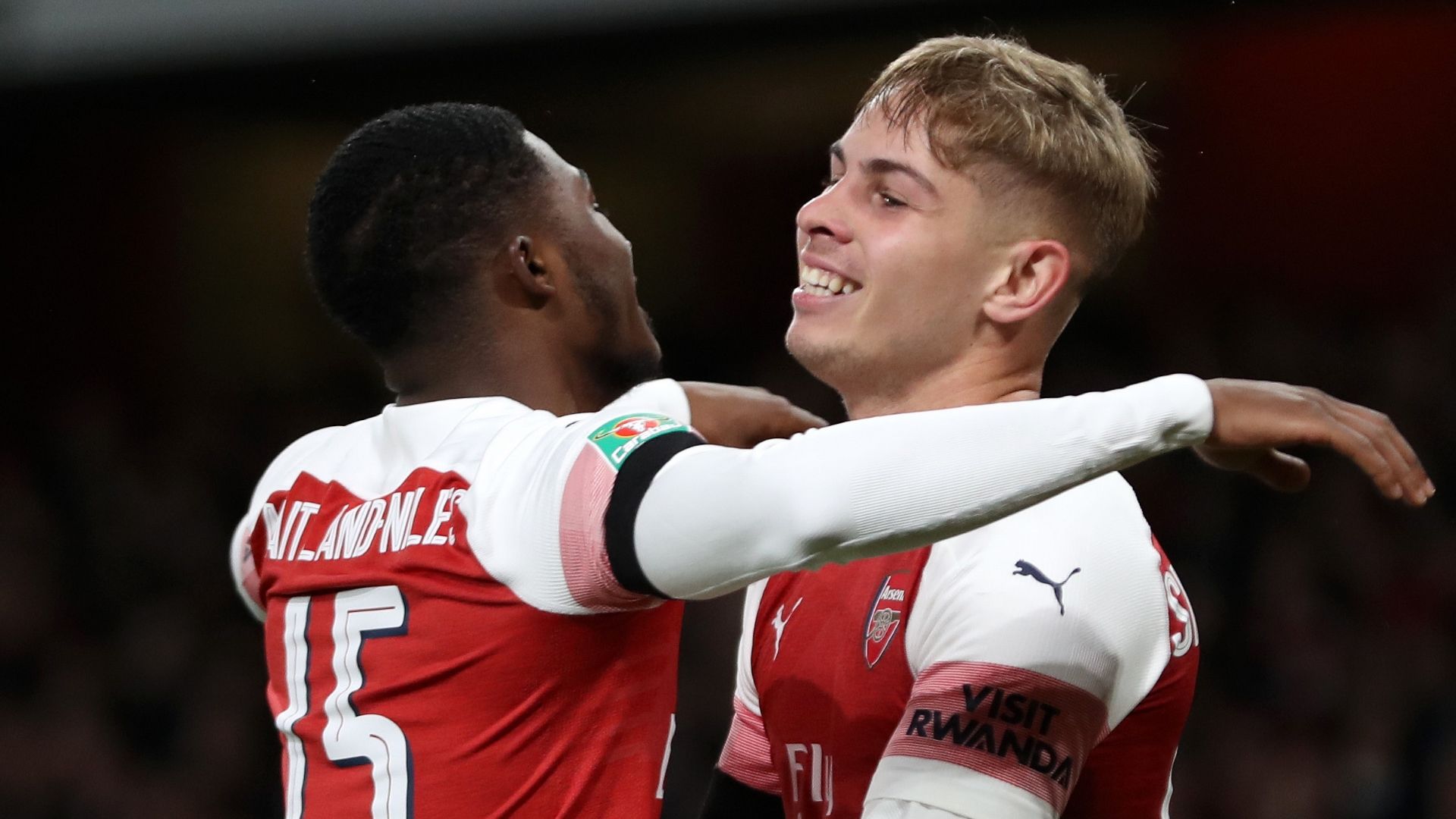 Ainsley Maitland-Niles, Emile Smith Rowe, Arsenal
