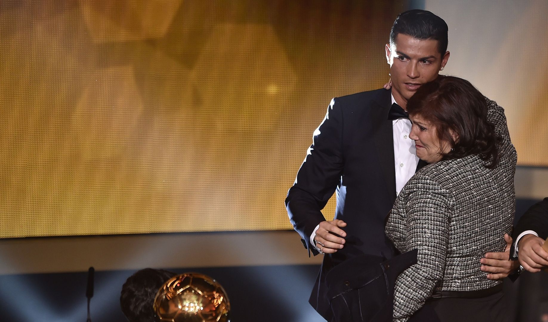 Cristiano Ronaldo and Dolores Aveiro