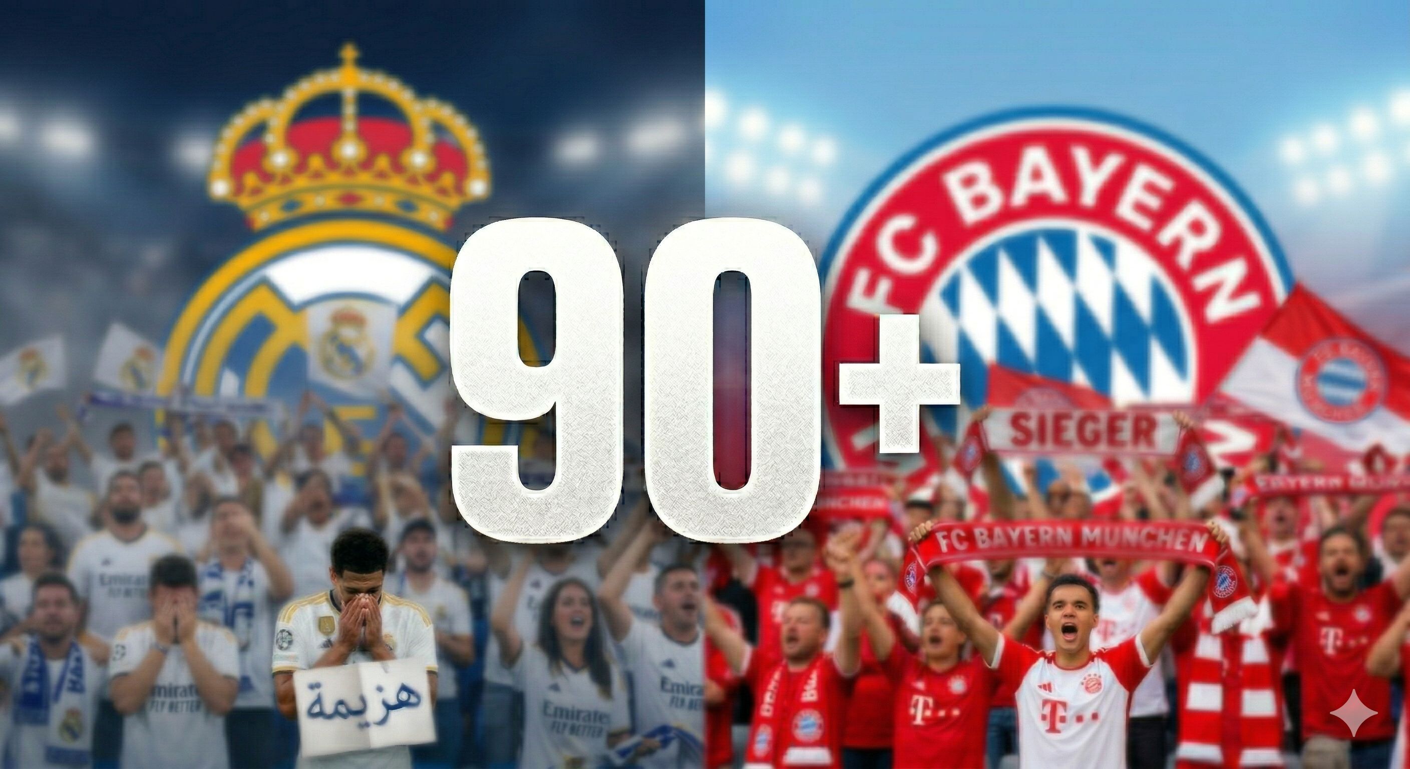 GOAL ONLY Real Madrid Bayern 90+ GFX