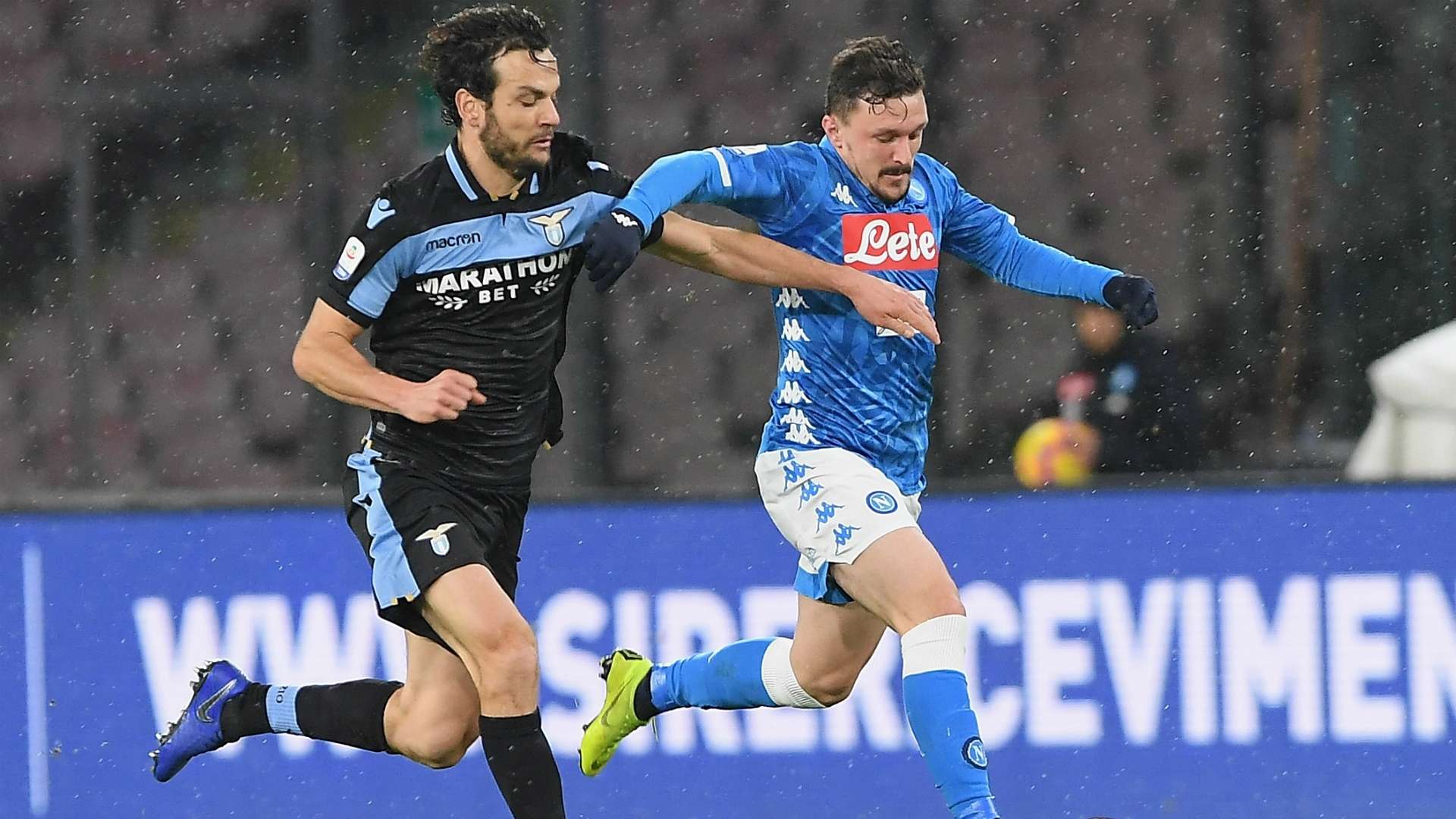 Marco Parolo Mario Rui Napoli Lazio Serie A
