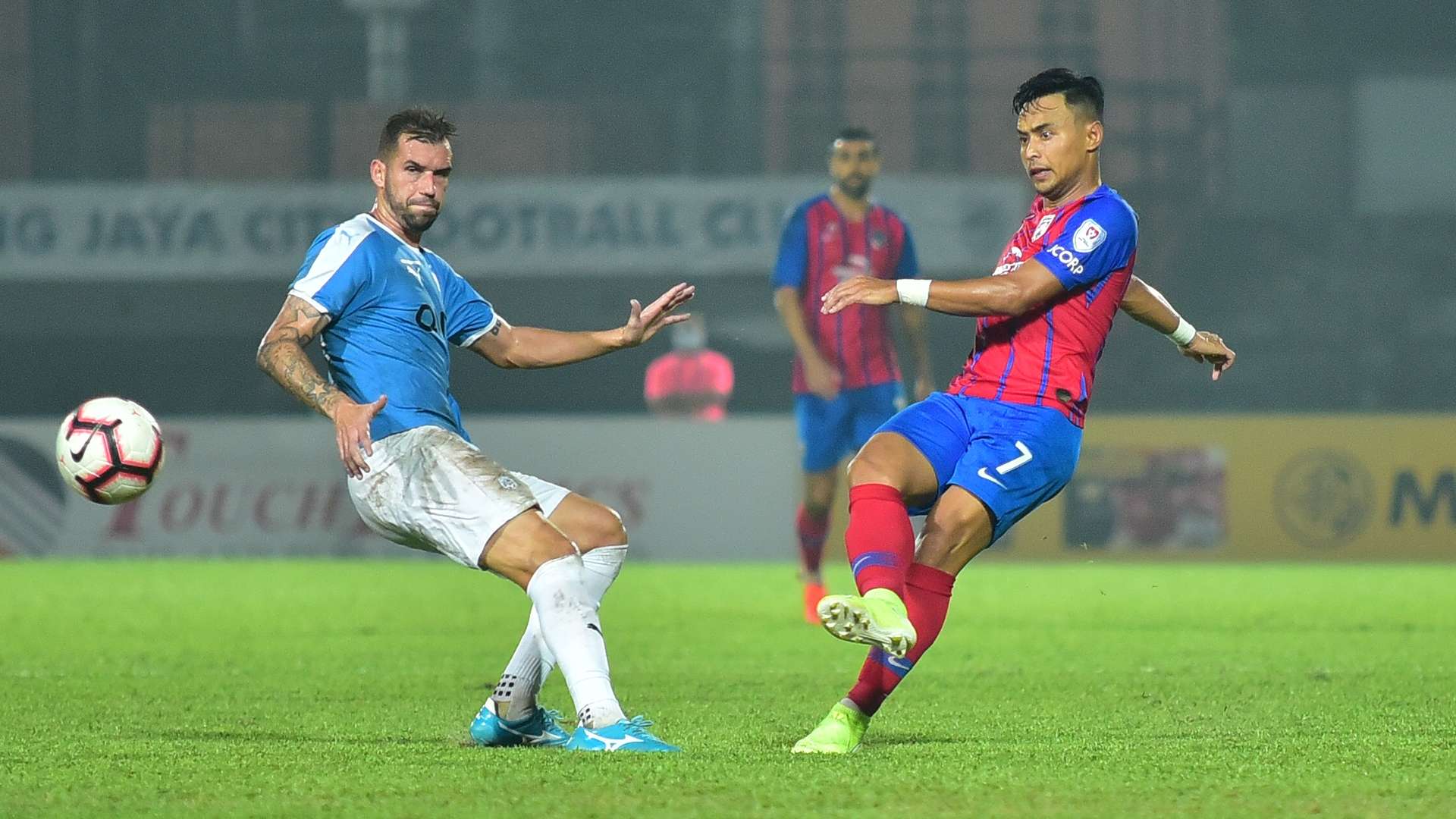 Serginho, Aidil Zafuan, Petaling Jaya City FC v Johor Darul Ta'zim, Malaysia Cup, 13 Sep 2019