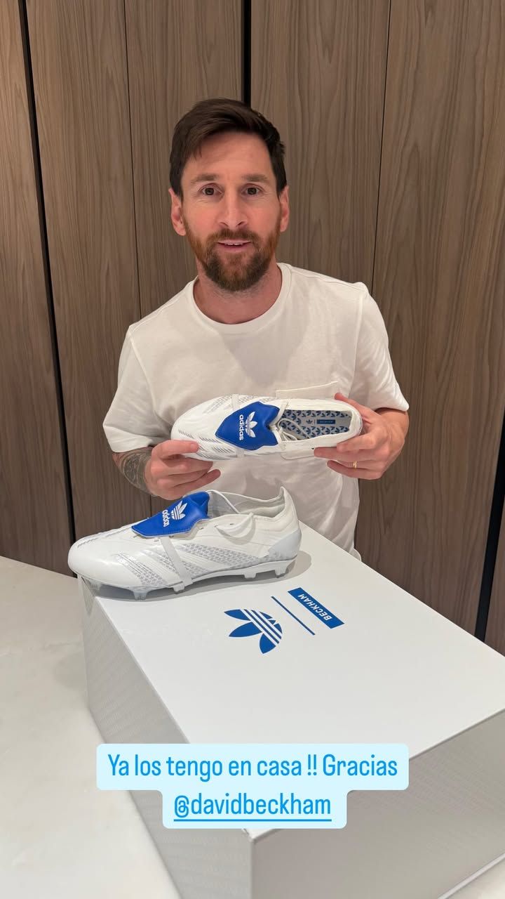 Messi Beckham Instagram