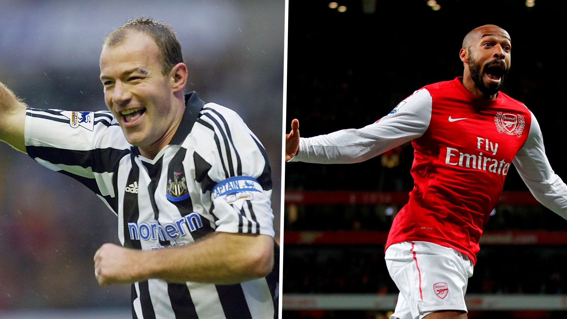 Alan Shearer Thierry Henry