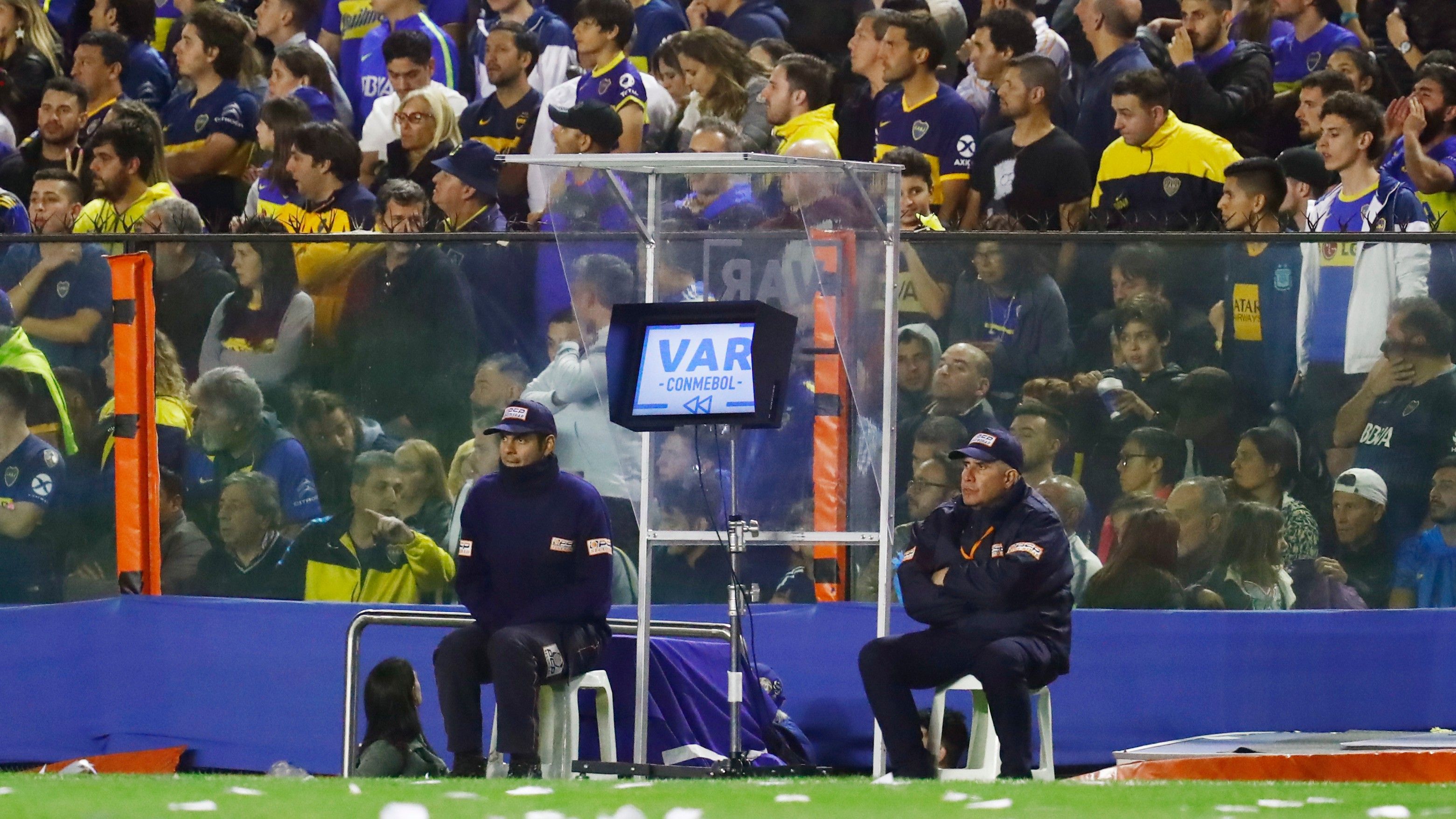 VAR Boca Bombonera Copa Libertadores 2019