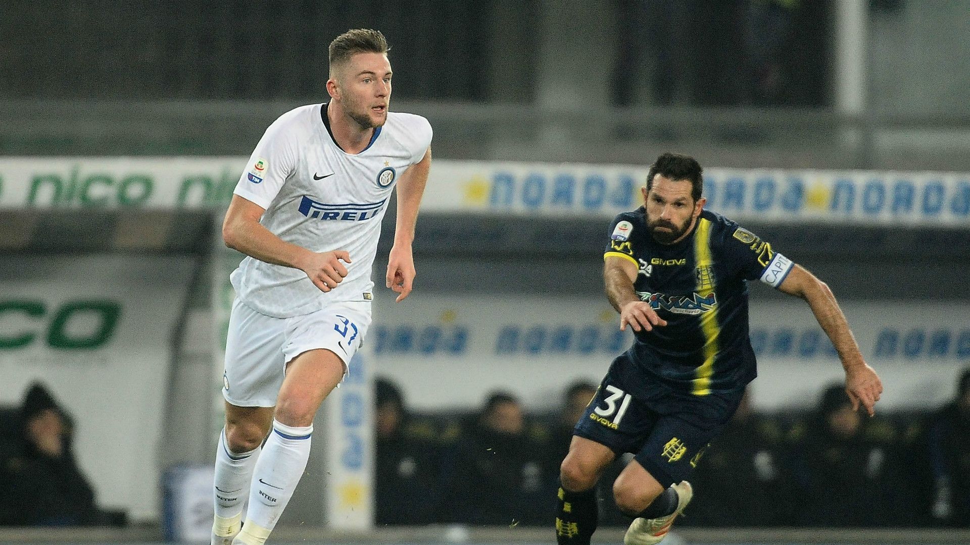 Skriniar Pellissier Chievo Inter