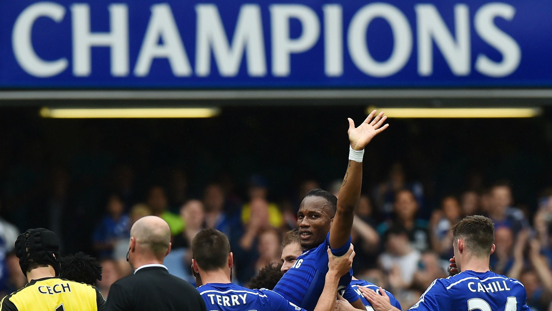 Didier Drogba Chelsea Premier League 24052015